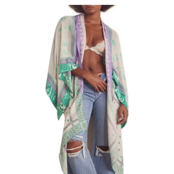 Free People Other - FREE PEOPLE Kiss The Sky Butterfly Kimono ONE SIZE NEW!!!